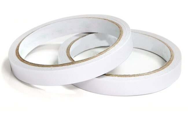 10-15-20-25-30mm-Width-20M-White-Strong-Double-Sided-Sticky-Tape-Foam-Double-Faced